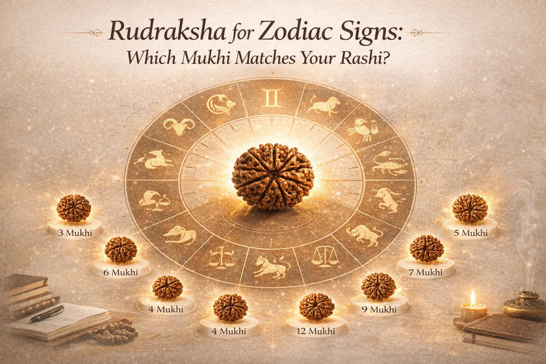 Rudraksha for Zodiac Signs: Which Mukhi Matches Your Rashi?