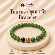 Load image into Gallery viewer, Taurus / Vrishabh Rashi (वृषभ राशि) Bracelet product hero on pedestal