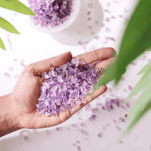 Load image into Gallery viewer, Amethyst Chips Stone – Symbol of Serenity, Wisdom, and Spiritual Protection – Perfect for Decoration