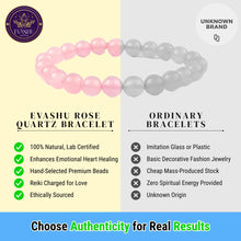 Load image into Gallery viewer, Original Rose Quartz Bracelet – Love, Compassion & Emotional Healing | Reiki & Feng Shui | Unisex