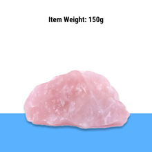 Load image into Gallery viewer, Raw Rose Quartz Stone - Helps in Love, Compassion, and Emotional Healing - Suitable for All