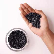 Load image into Gallery viewer, Black Tourmaline Chips Stone – Symbol of Protection, Grounding, and Purification – Perfect for Decoration