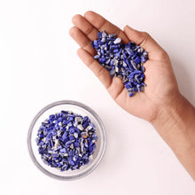 Load image into Gallery viewer, Lapis Lazuli Chips Stone – Symbol of Wisdom, Truth, and Royal Protection – Perfect for Decoration