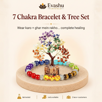 Certified Natural 7 Chakra Bracelet & Tree Set - Personal Balance & Home Energy | Buy Online