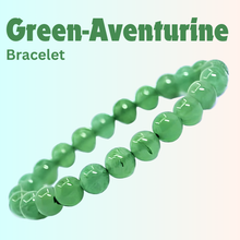 Load image into Gallery viewer, Model wearing a stylish Green Aventurine, Red Jasper and Amethyst bracelet to highlight its elegance and aesthetic appeal. Get to know more about the Green Aventurine, Red Jasper and Amethyst benefits