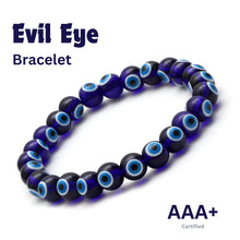 Load image into Gallery viewer, Protection & Blessings - Evil Eye Blue Bracelet for calm everyday wear