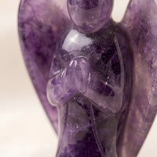 Load image into Gallery viewer, Certified Natural Amethyst Angel Figurine - Peace & Protection | Buy Online - Image 7