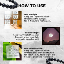 Load image into Gallery viewer, Protection & Grounding - Black Tourmaline Bracelet for everyday clarity and calm
