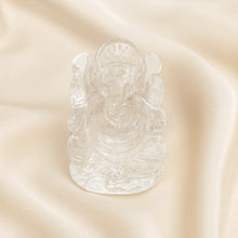 Load image into Gallery viewer, Certified Natural Sphatik Ganesh Idol - Clarity & Divine Protection | Buy Online - Image 4