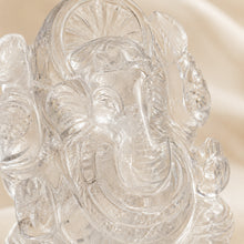 Load image into Gallery viewer, Certified Natural Sphatik Ganesh Idol - Clarity & Divine Protection | Buy Online - Image 7