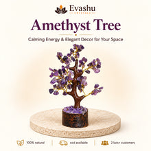 Load image into Gallery viewer, Certified Natural Amethyst Crystal Tree - Stress Relief & Spiritual Growth | Buy Online