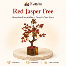 Load image into Gallery viewer, Certified Natural Red Jasper Crystal Tree - Grounding & Physical Energy | Buy Online