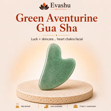 Load image into Gallery viewer, GREENAVENTURINE-GUA-SHA main image