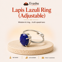 Lapis Lazuli Ring (Adjustable) – Symbol of Wisdom, Truth, and Royal Protection – Perfect for Unisex Wear