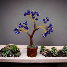 Load image into Gallery viewer, Blue Evil Eye Tree for Protection, Good Luck & Stability| Showpiece for Home, Table, Office