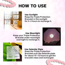 Load image into Gallery viewer, Original Rose Quartz Bracelet – Love, Compassion & Emotional Healing | Reiki & Feng Shui | Unisex