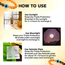 Load image into Gallery viewer, Certified Tiger Eye with Citrine & Evil Eye Stone Bracelet for Stability & Positivity Perfect for Unisex