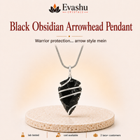 Certified Natural Black Obsidian Arrowhead Pendant - Warrior Protection & Clear Direction