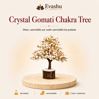 Certified Natural Gomati Chakra Crystal Tree - Prosperity & Spiritual Protection