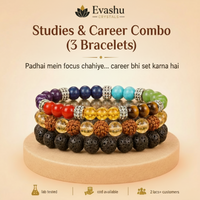 Certified Natural Studies & Career Bracelet Combo - Study Focus & Career Direction
