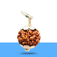 Load image into Gallery viewer, 1 Mukhi Rudraksha pendant on a smooth white surface.