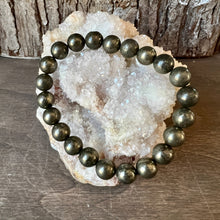 Load image into Gallery viewer, Pack of 2 Pyrite Bracelets for Wealth – Reiki Healing Stones | Unisex Handcrafted Jewelry