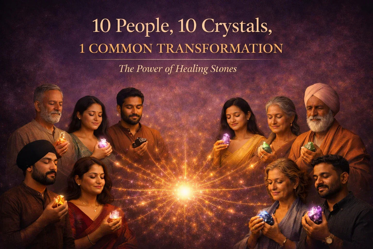 10 People, 10 Crystals, 1 Common Transformation: The Power of Healing Stones