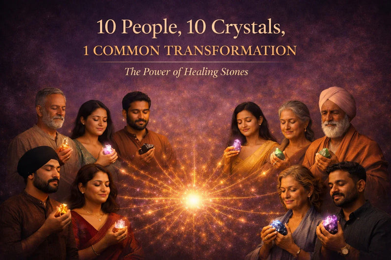 10 People, 10 Crystals, 1 Common Transformation: The Power of Healing Stones