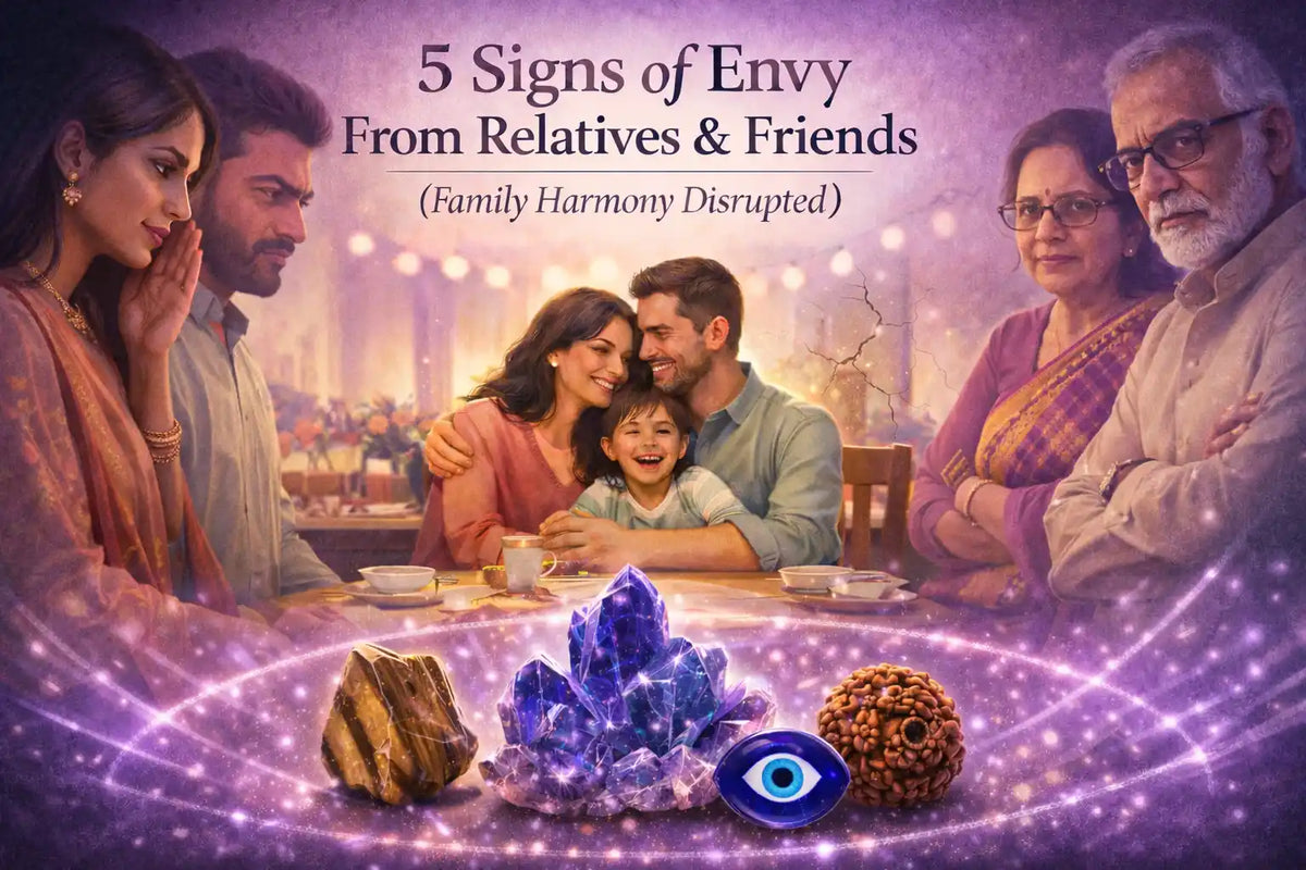 5 Signs of Envy from Relatives and Friends That Disrupt Family Harmony (Healing Crystals to Protect You)