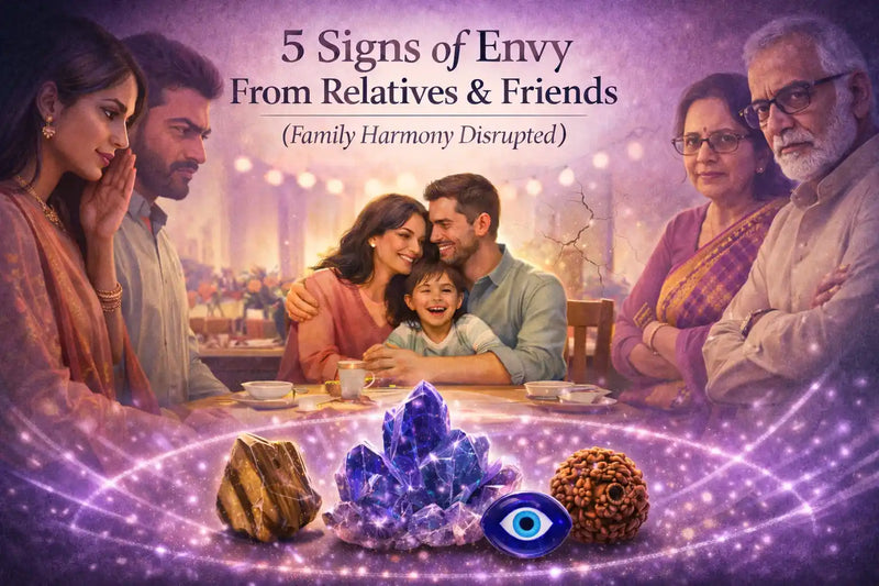 5 Signs of Envy from Relatives and Friends That Disrupt Family Harmony (Healing Crystals to Protect You)