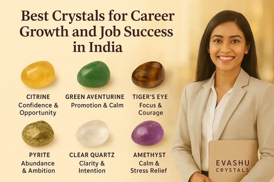 Best Crystals for Career Growth and Job Success in India