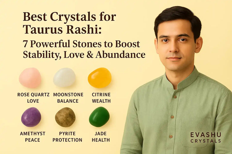 Best Crystals for Taurus Rashi: 7 Powerful Stones to Boost Stability, Love & Abundance