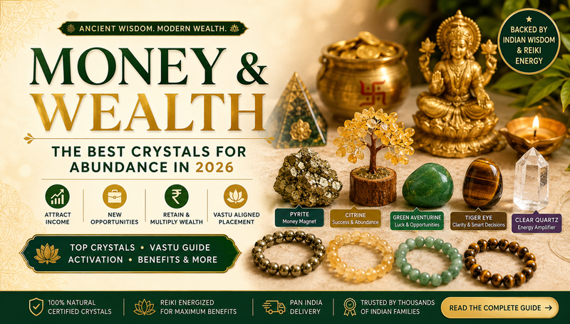 Best Crystals for Money, Wealth & Success in India (2026 Guide)