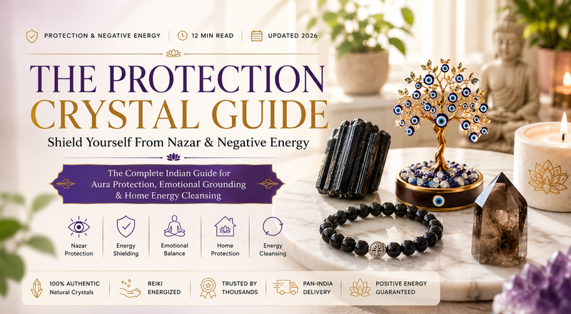 Best Protection Crystals for Nazar, Negative Energy & Emotional Protection