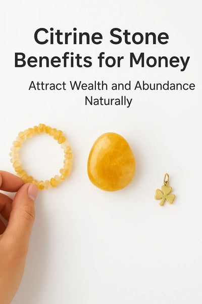 Citrine Stone Benefits for Money Attract Wealth and Abundance Naturally