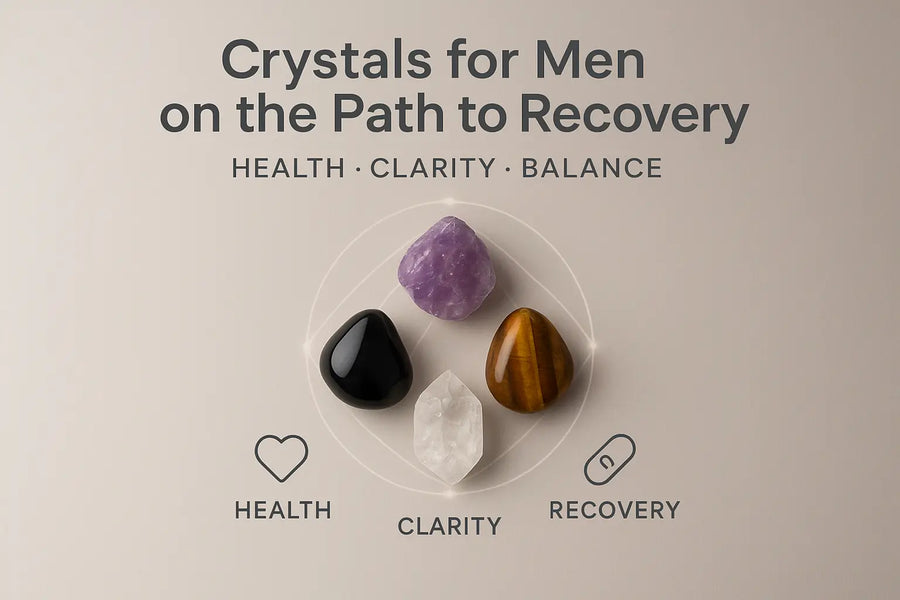 Crystals for Men Fighting Addictions: Smoking, Drinking, and Beyond