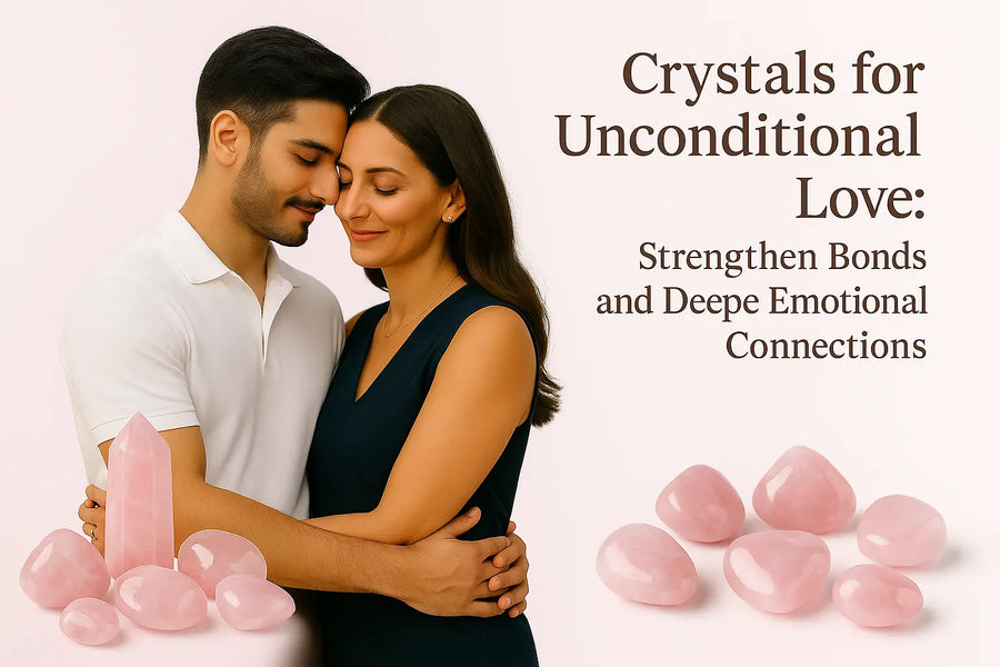 Crystals for Unconditional Love: Strengthen Bonds and Deepen Emotional Connections