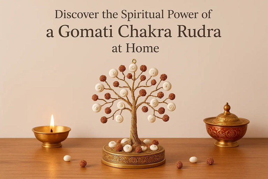 Discover the Spiritual Power of a Gomati Chakra Rudraksha Tree at Home