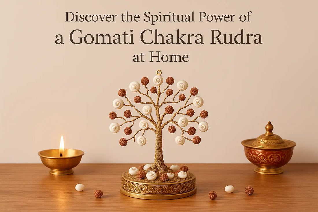 Discover the Spiritual Power of a Gomati Chakra Rudraksha Tree at Home