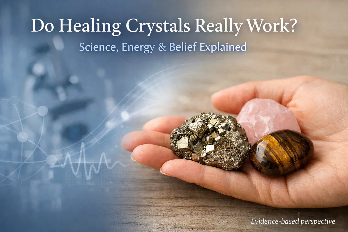 Do Healing Crystals Really Work? Science, Energy & Belief Explained