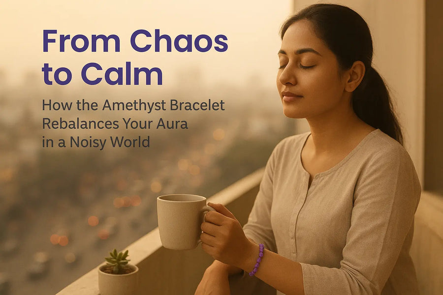 From Chaos to Calm: How the Amethyst Bracelet Rebalances Your Aura in a Noisy World