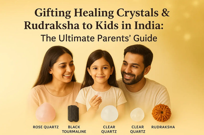 Gifting Healing Crystals & Rudraksha to Kids in India: The Ultimate Parents’ Guide