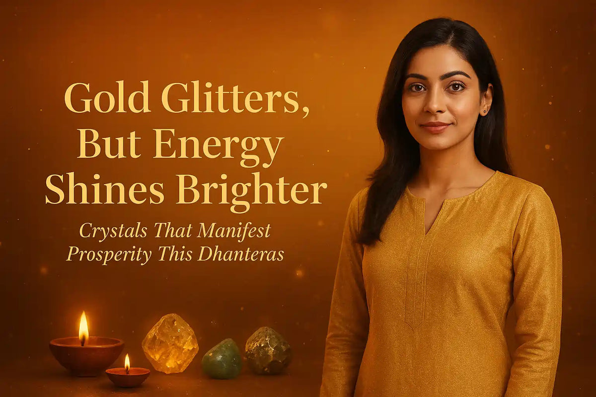Gold Glitters, But Energy Shines Brighter: Crystals That Manifest Prosperity This Dhanteras