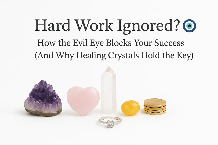 Hard Work Ignored? How the Evil Eye Blocks Your Success (And Why Healing Crystals Hold the Key)