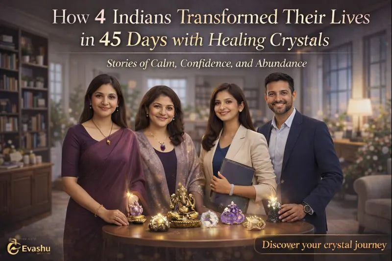 How 4 Indians Transformed Their Lives in 45 Days with Healing Crystals