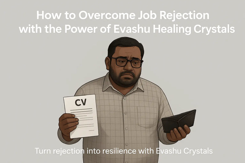 How to Overcome Job Rejection with the Power of Evashu Healing Crystals