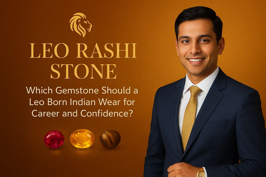 Leo Rashi Stone: Which Gemstone Should a Leo Born Indian Wear for Career and Confidence?