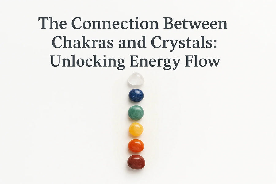 The Connection Between Chakras and Crystals: Unlocking Energy Flow