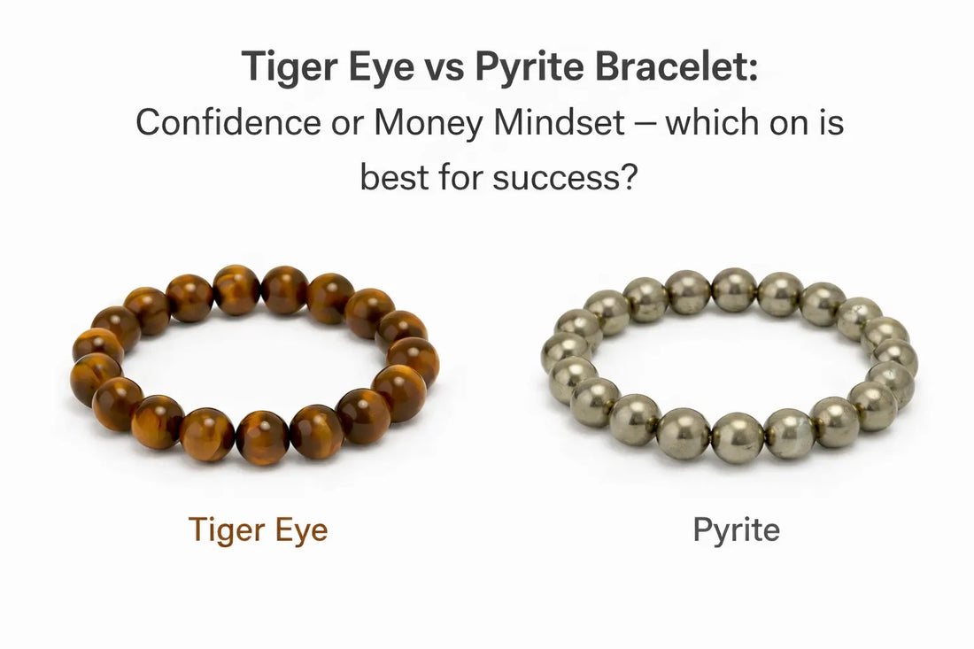 Tiger Eye vs Pyrite Bracelet: Confidence or Money Mindset — Which One is Best for Success?