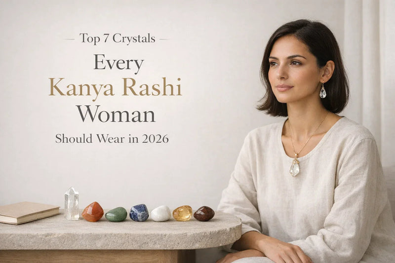 Top 7 Crystals Every Kanya Rashi Woman Should Wear in 2026